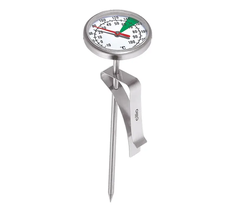 Stainless Steel Milk Thermometer With Stand 1
