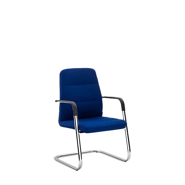 Star Visitor Chair With Skid Base By Viganò Editor 1