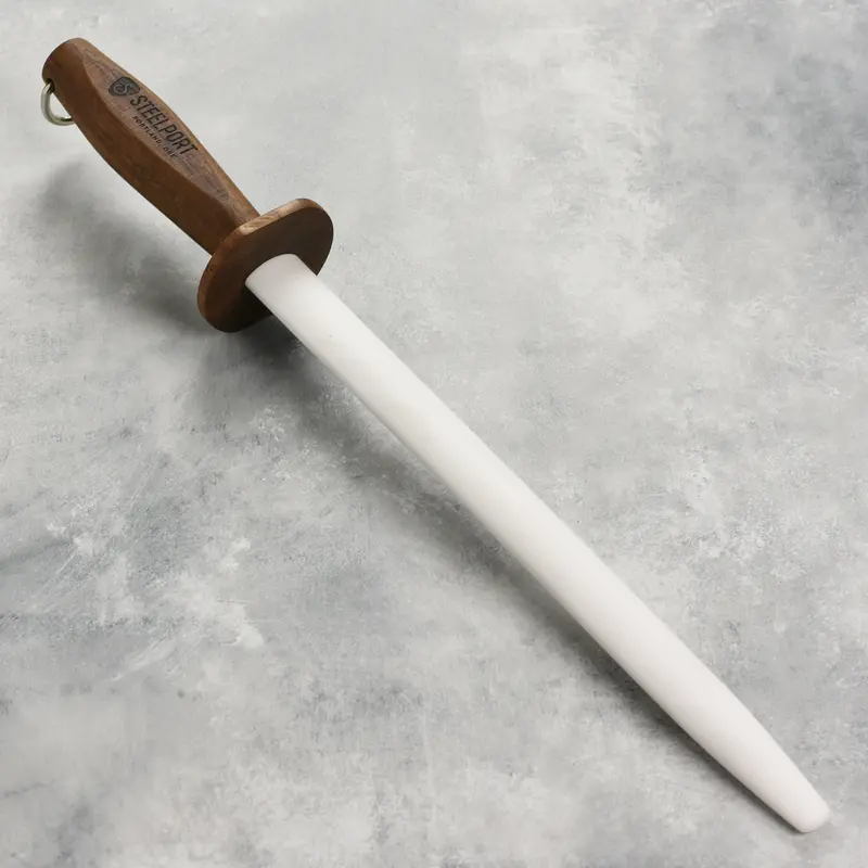 Steelport 12-Inch Oval Ceramic Honing Rod – Precision Edge Alignment Tool 1