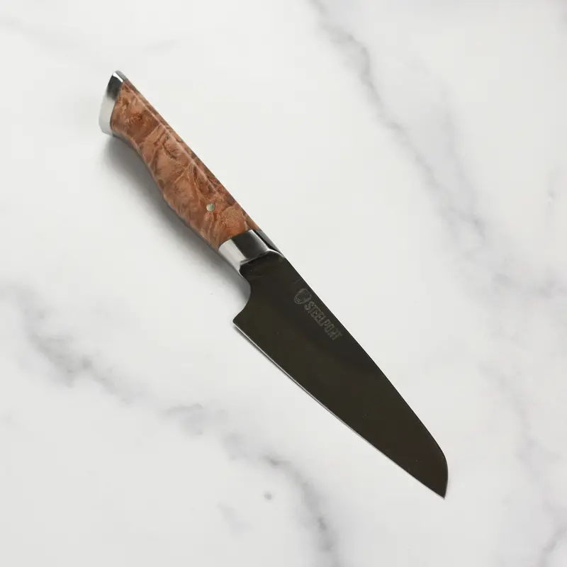 Steelport 4-Inch Carbon Steel Paring Knife – Compact Precision Tool 1