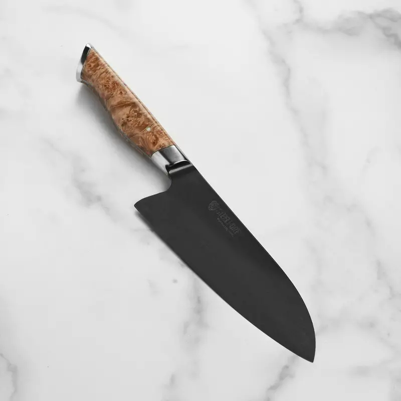 Steelport 6-Inch Carbon Steel Chef Knife – Balanced All-Purpose Blade 1