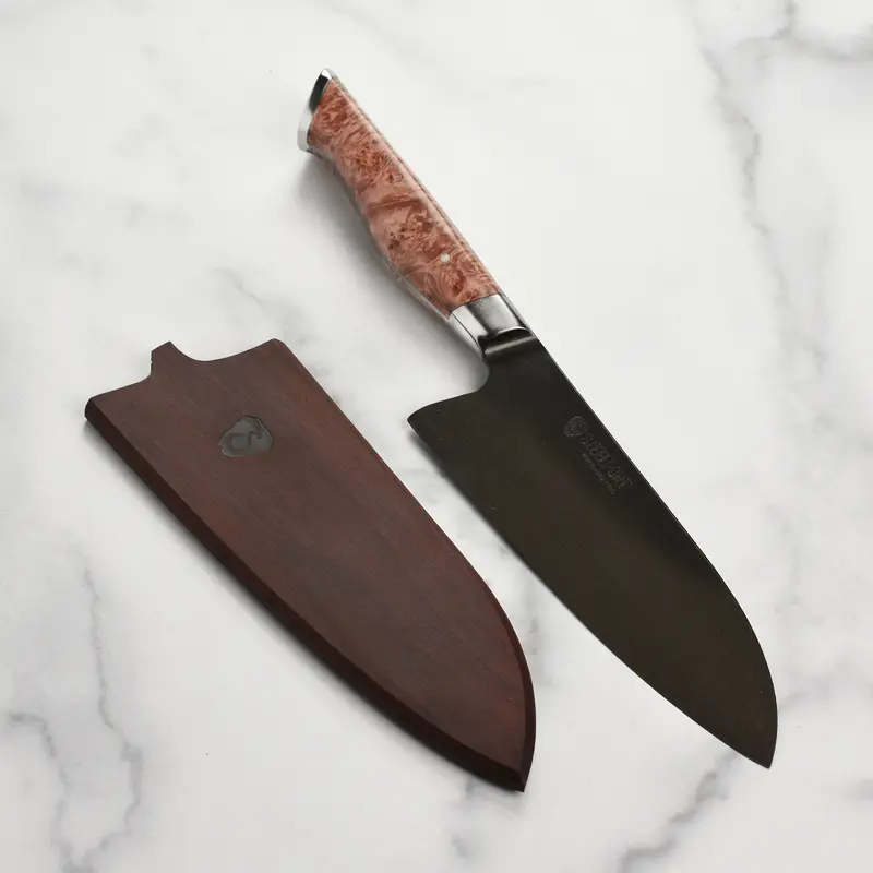 Steelport 6-Inch Carbon Steel Chef Knife – Comes With Oregon Maple Magnetic Sheath 1