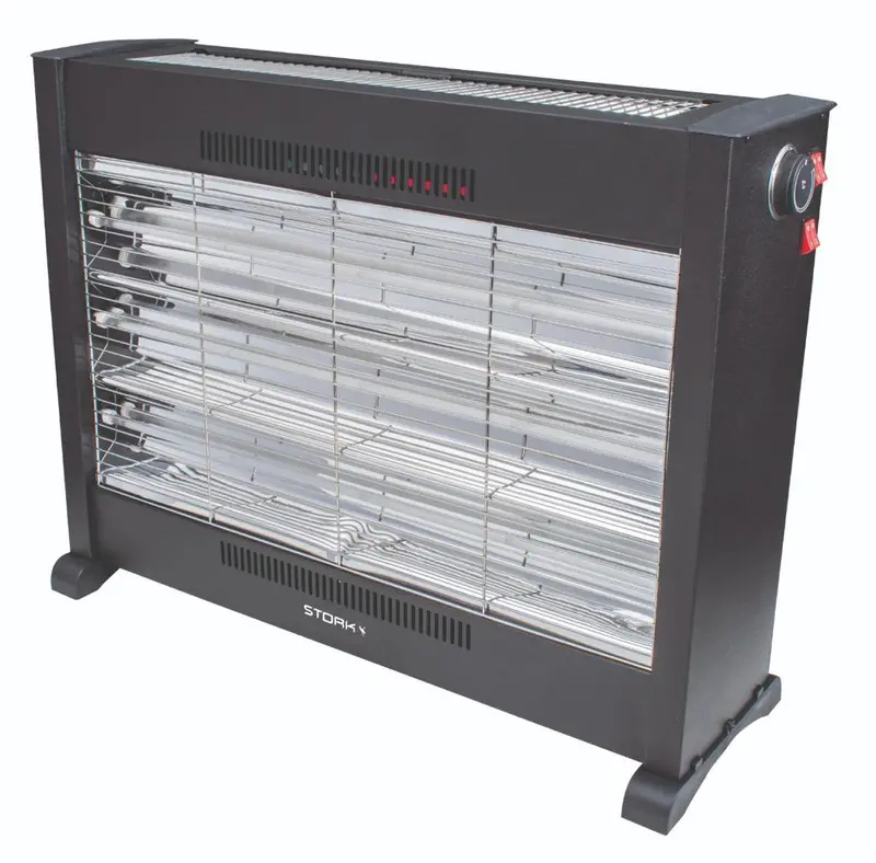 Stork 2700W Ceramic Electric Heater With Safety Features – Black 1