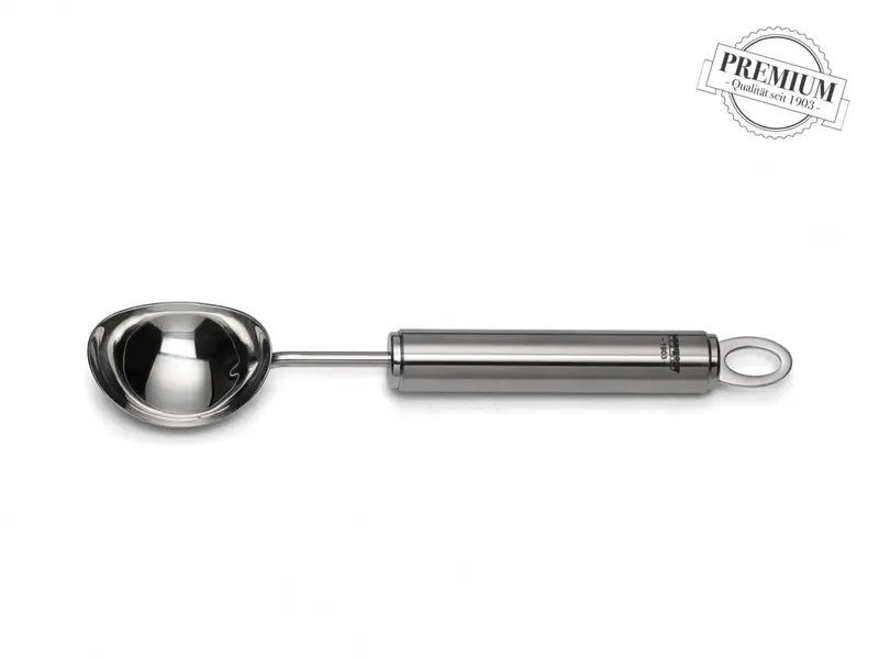 Supremissima Stainless Steel Ice Scoop – Ergonomic Handle & Portion Control 1