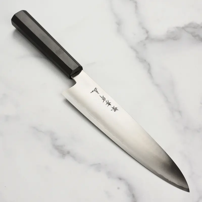 Takayuki Ginsan Hand-Forged 9.4-Inch Gyuto Knife – High-Carbon Stainless Steel Chef Knife 1
