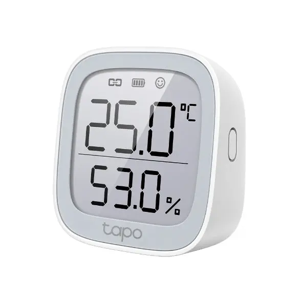 Tapo Smart Wi-Fi Temperature & Humidity Monitor – White 1