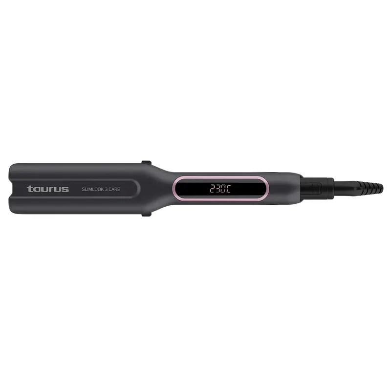 Taurus Ceramic Hair Straightener – Adjustable 130–230°C, 230W – Sleek Black 1