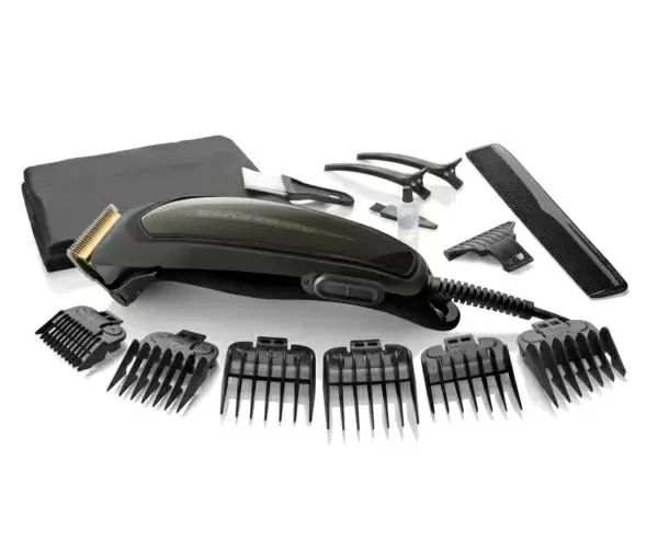 Taurus Men’S Titanium Blade Shaver With 4 Adjustable Combs – Black 1