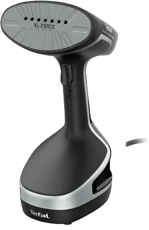 Tefal Vertical Garment Steamer With 90G/Min Steam Boost – Sleek Black & Silver Design 1