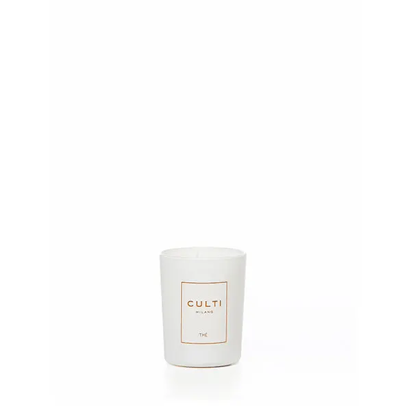 Thé-Inspired White Candle 1
