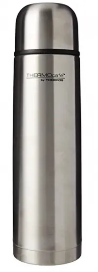 Thermos Lightweight Stainless Steel Vacuum Flask – 1L, Matte Stainless Steel Finish 1
