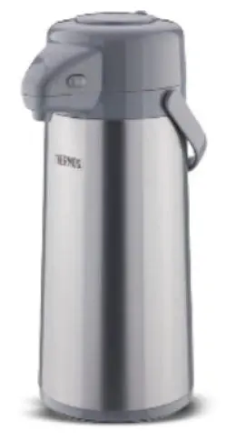 Thermos Push-Button Vacuum Insulated Flask – 2.2L Double-Walled Stainless Steel 1
