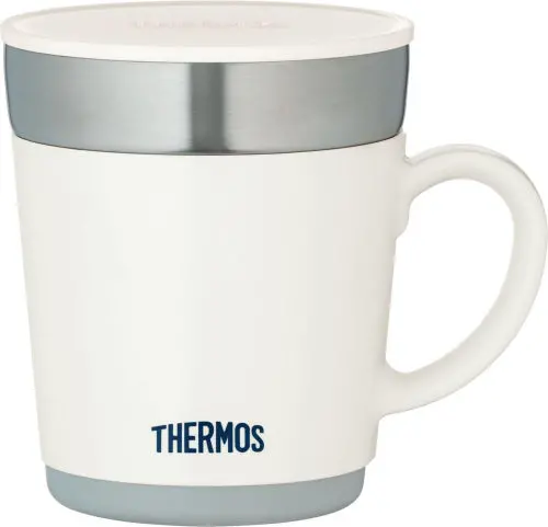 Thermos Vacuum-Insulated Desktop Mug – 350Ml Capacity – Classic White 1