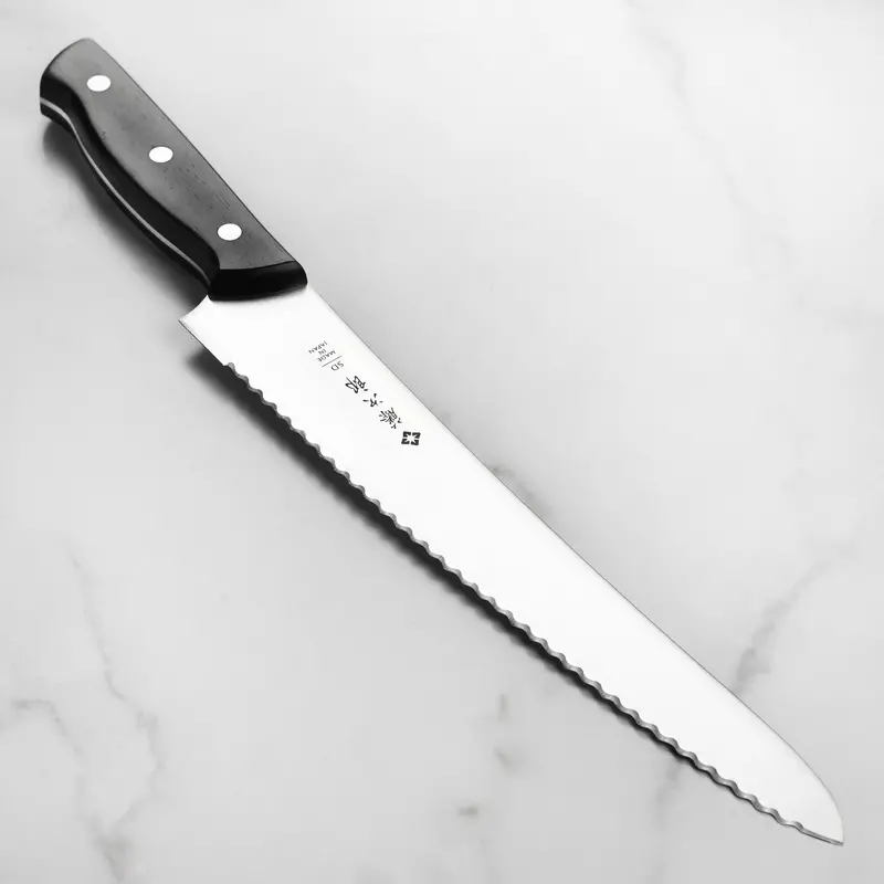 Tojiro Bread Knife – 10.75-Inch Serrated Loaf Cutter 1