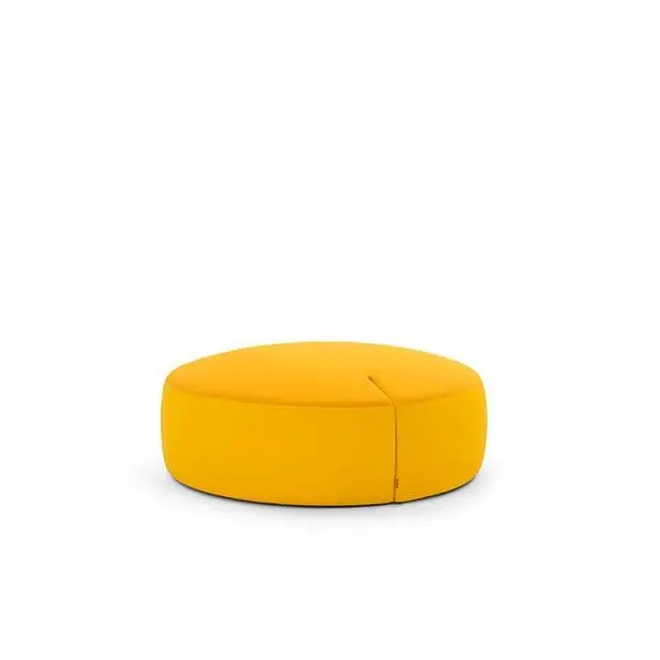 Tommy Collection Round Upholstered Pouf 4