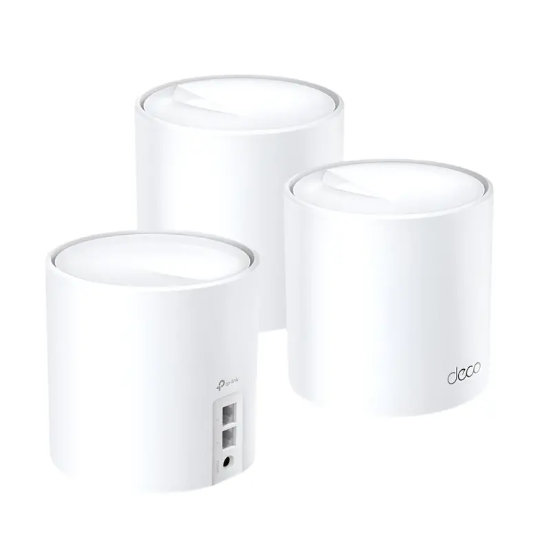 Tp-Link Deco X50 Wifi 6 Mesh System – Whole-Home Coverage, Seamless Roaming, Minimalist White Design 1