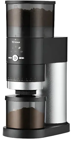 Trisa Electric Coffee Grinder – 150W Precision Milling, Compact Black Design For Fresh Grounds 1