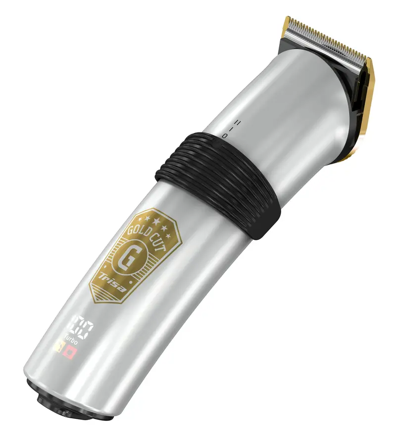 Trisa Gold Cut Hair Trimmer – 8W, Stainless Steel Blades 1