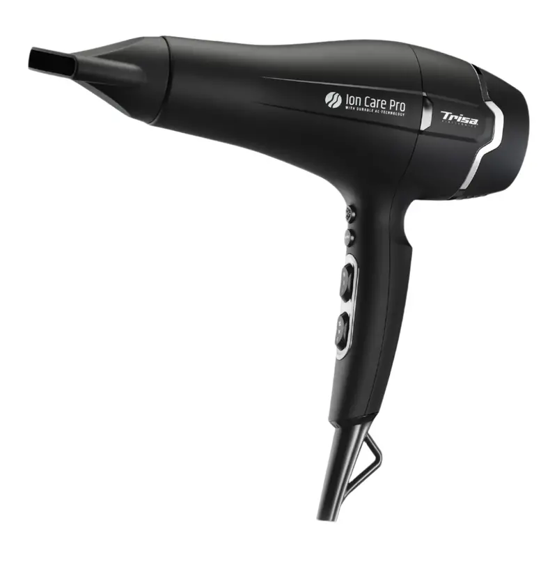 Trisa Ion Care Pro Hair Dryer – 2400W Advanced Ionic Technology, Black 1