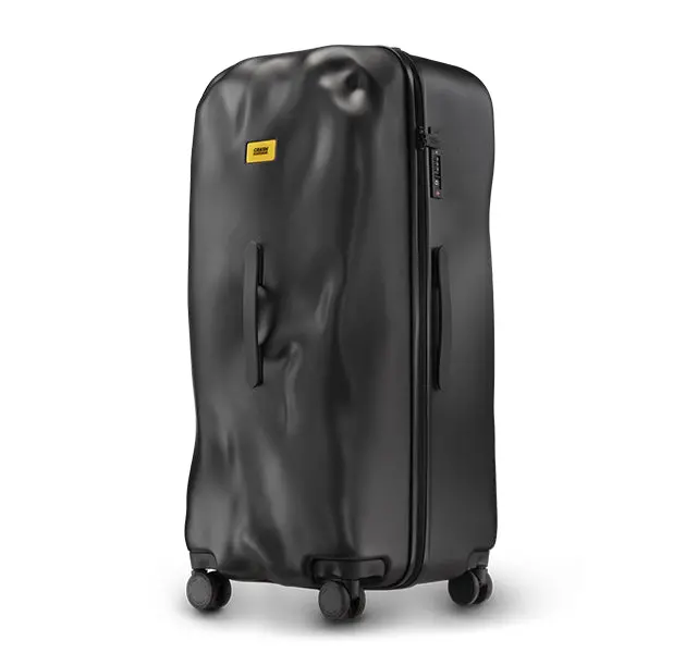 Trunk Large Black Checked Luggage 1
