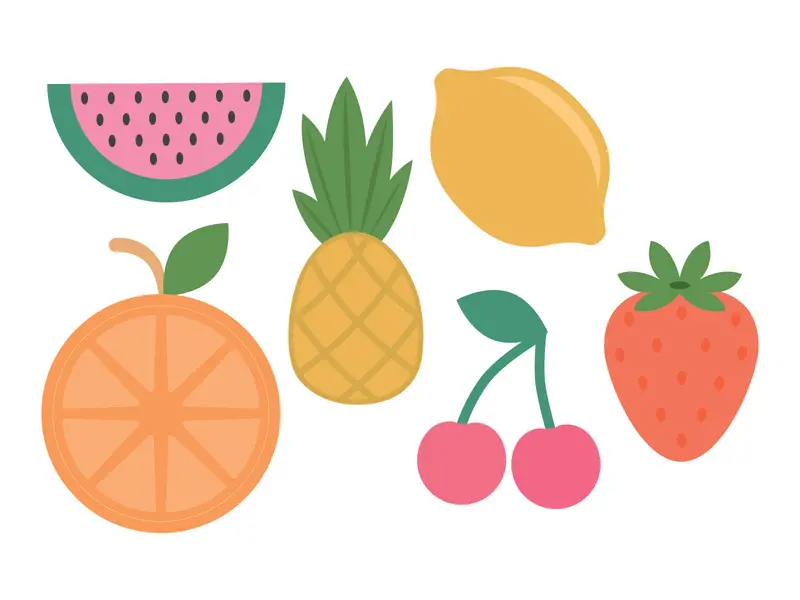 Tutti Frutti Fruit-Inspired Mini Metal Die Set 1