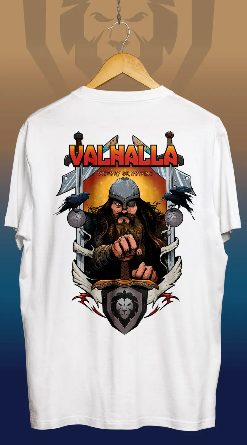 Valhalla X Arik Roper Collaborative Graphic T-Shirt 1