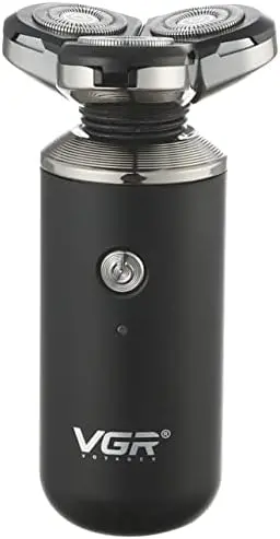 Vgr Professional Waterproof Rotary Electric Shaver In Sleek Black Finish 1
