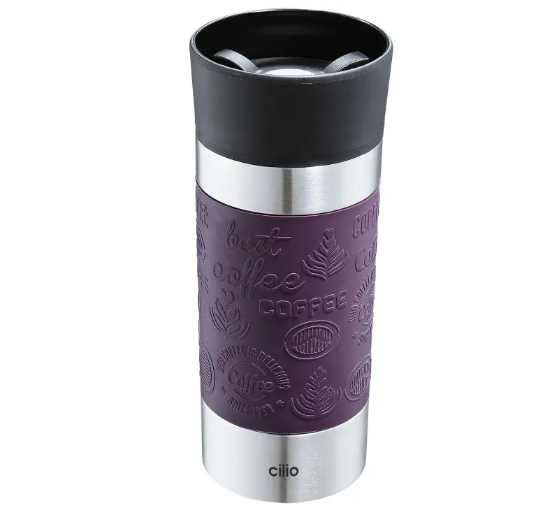 Viaggio 360 Ml Purple Stainless Steel Insulated Cup 1