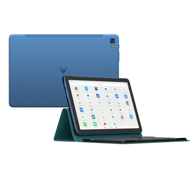 Vikusha 10.1" 4G Tablet – 8Gb Ram + 128Gb Storage, Vibrant Blue Design 1