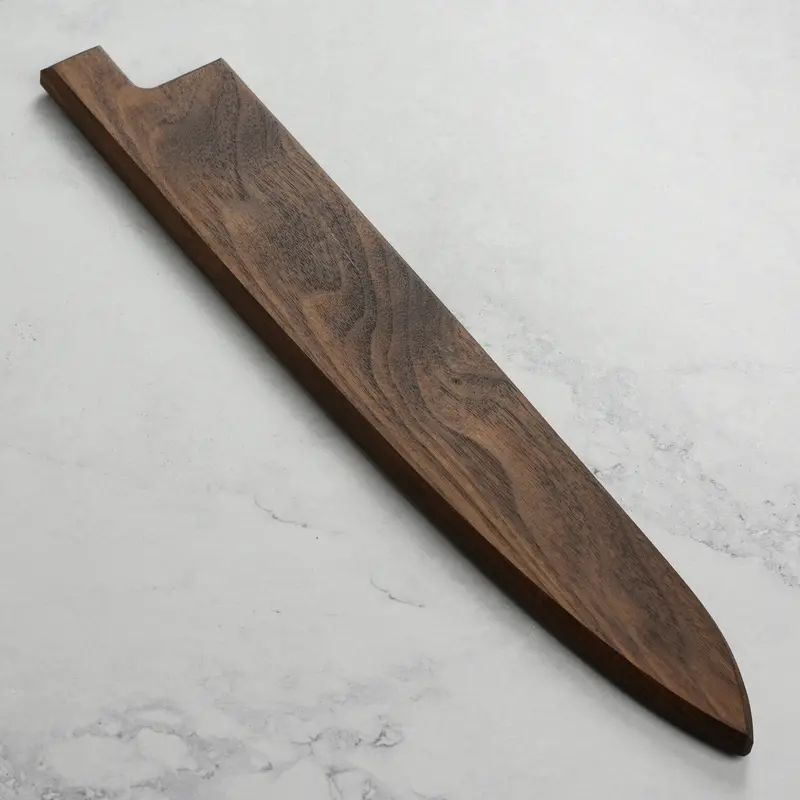 Walnut Magnetic Knife Saya For 10.6-Inch Sujihiki 1