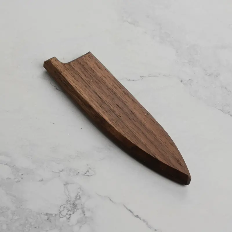 Walnut Magnetic Saya Sheath For 4.7-Inch Petty Knives 1