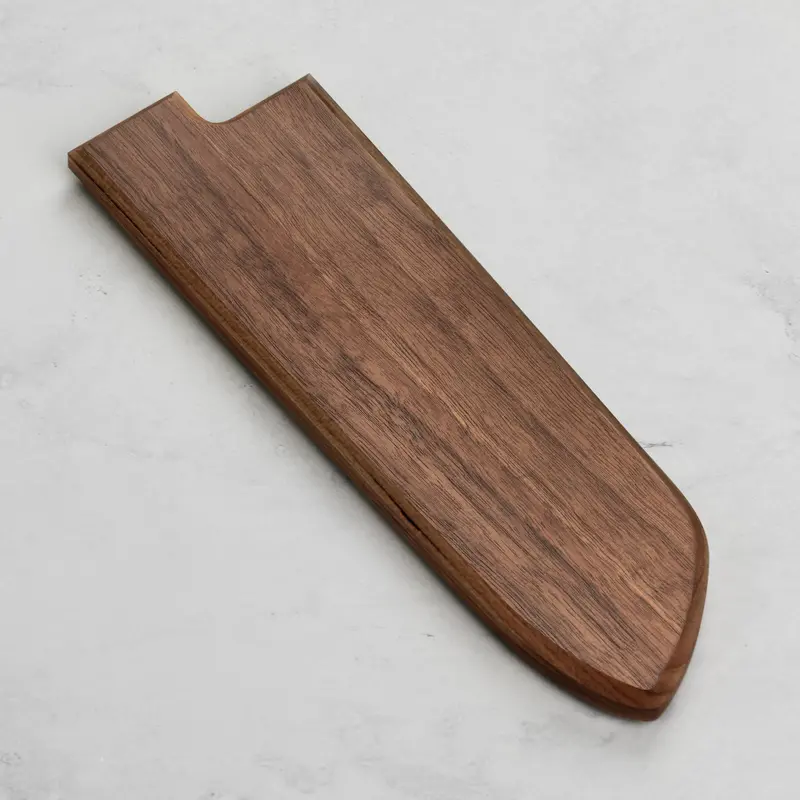 Walnut Magnetic Saya Sheath For Bunka And Santoku Knives 1