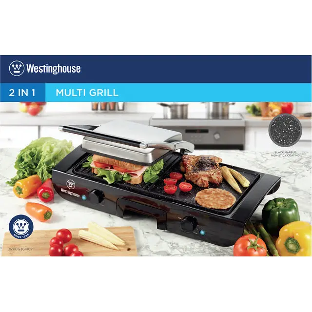Westinghouse Electric Grill And Panini Press Combo 1