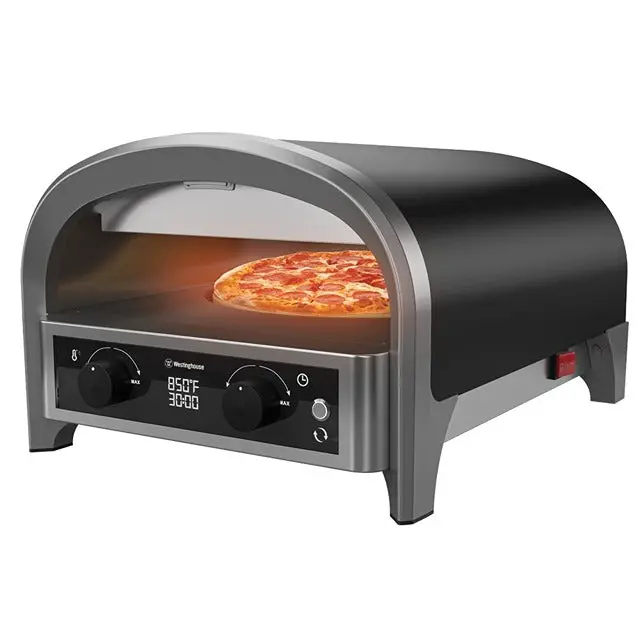 Westinghouse Professional-Grade Electric Pizza Oven With Stone Baking Surface 1