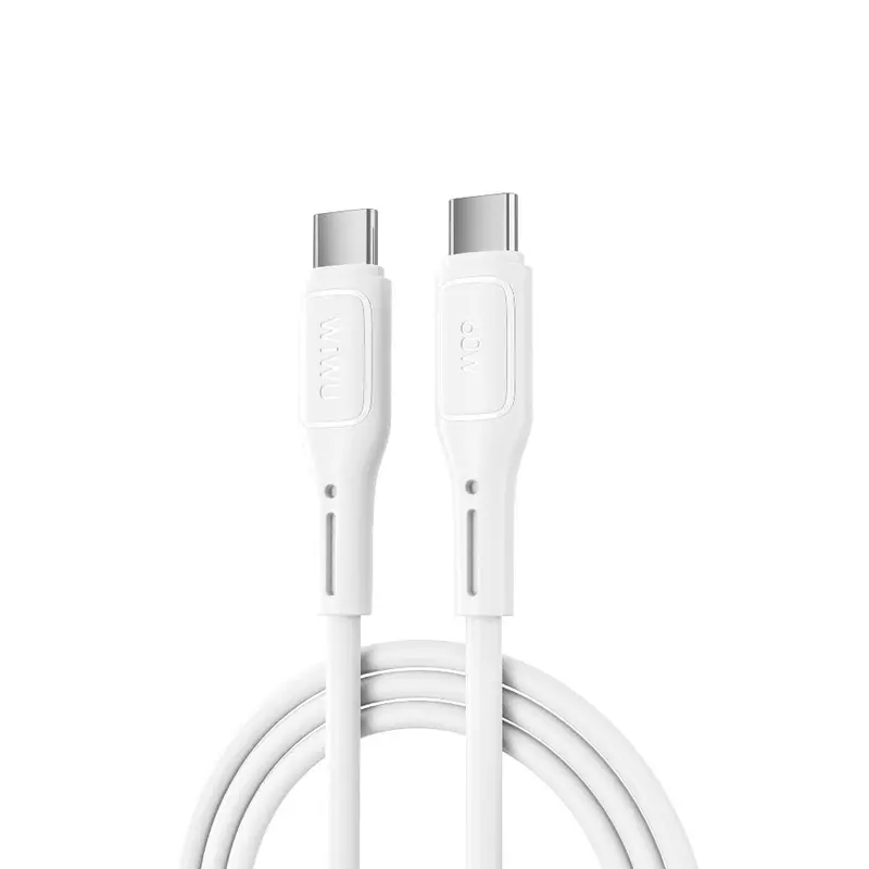 Wiwu Star Link Usb-C To Usb-C Cable – 60W Fast Charging, White 1
