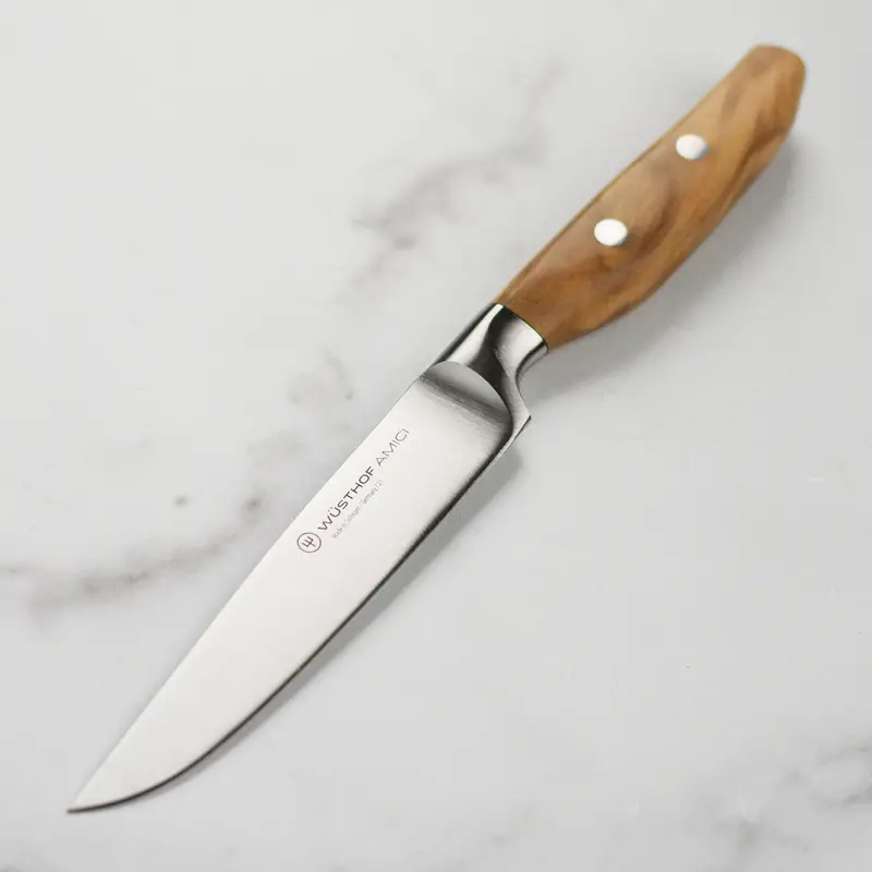 Wusthof Amici 4.5-Inch Steak Knife Set – Sleek, Sharp, And Dishwasher-Safe 1