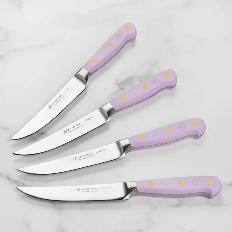 Wüsthof Classic Purple Yam 4-Piece Steak Knife Set 1