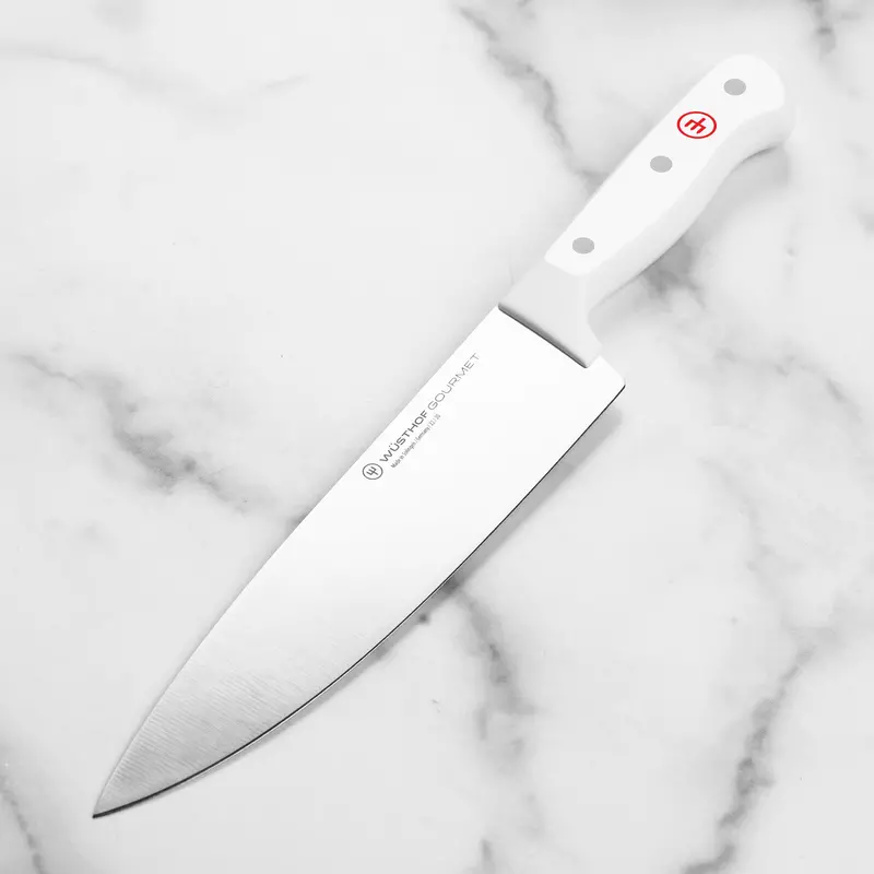 Wüsthof Gourmet 8-Inch Chef’S Knife – White Handle 1