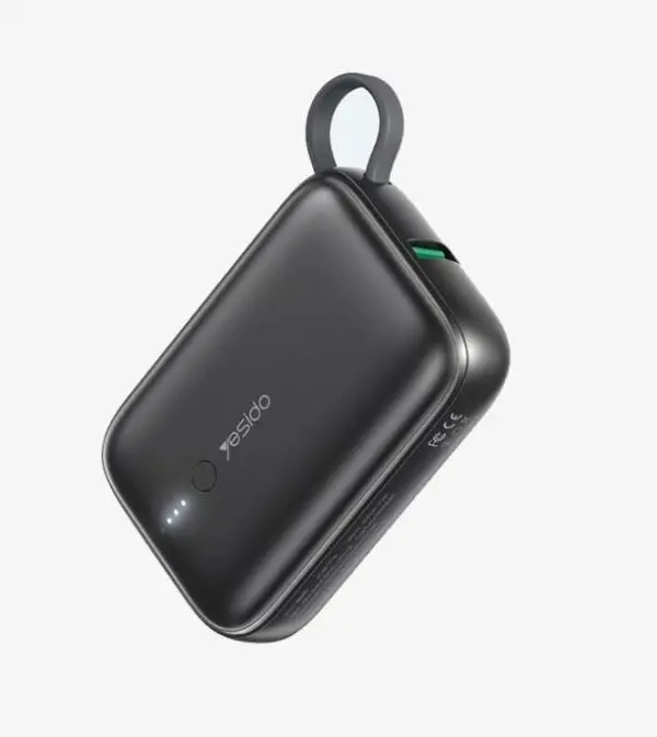 Yesido 10,000Mah Ultra-Compact Power Bank – Lightweight Portable Charger 1