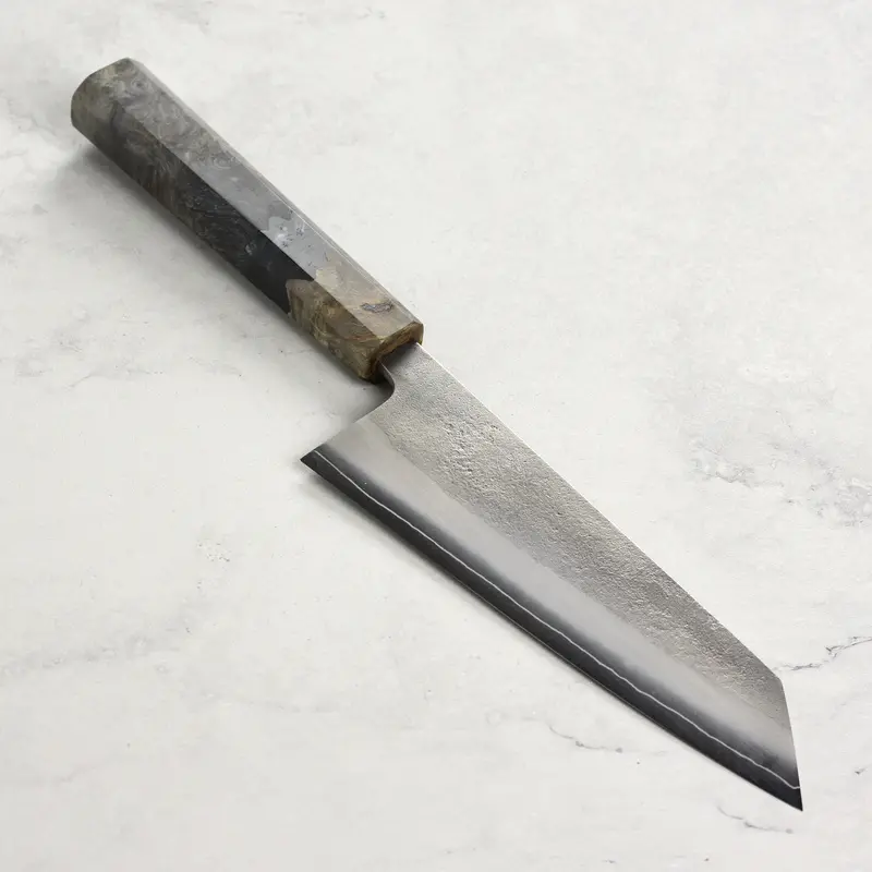Yoshikane Skd Nashiji Bunka – 6.5-Inch Hybrid Chef’S Knife With Stabilized Birch Grip 1