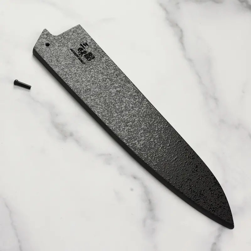 Zanmai Black Lacquer Saya – Fits 9.4 Inch Gyuto 1