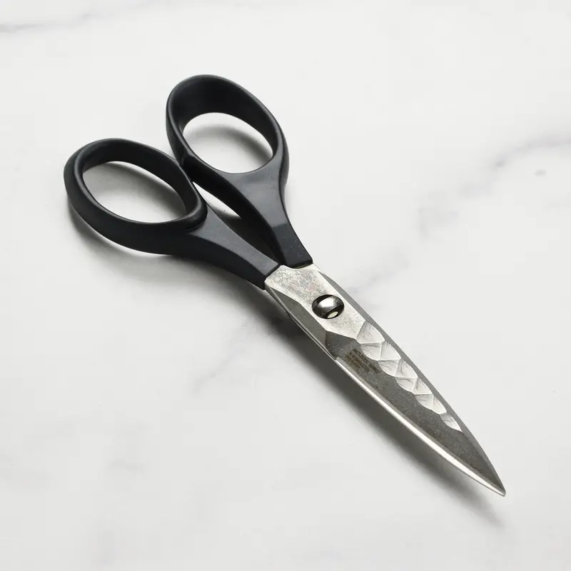 Zanmai Damascus Kitchen Shears – Professional Forged Scissors 1