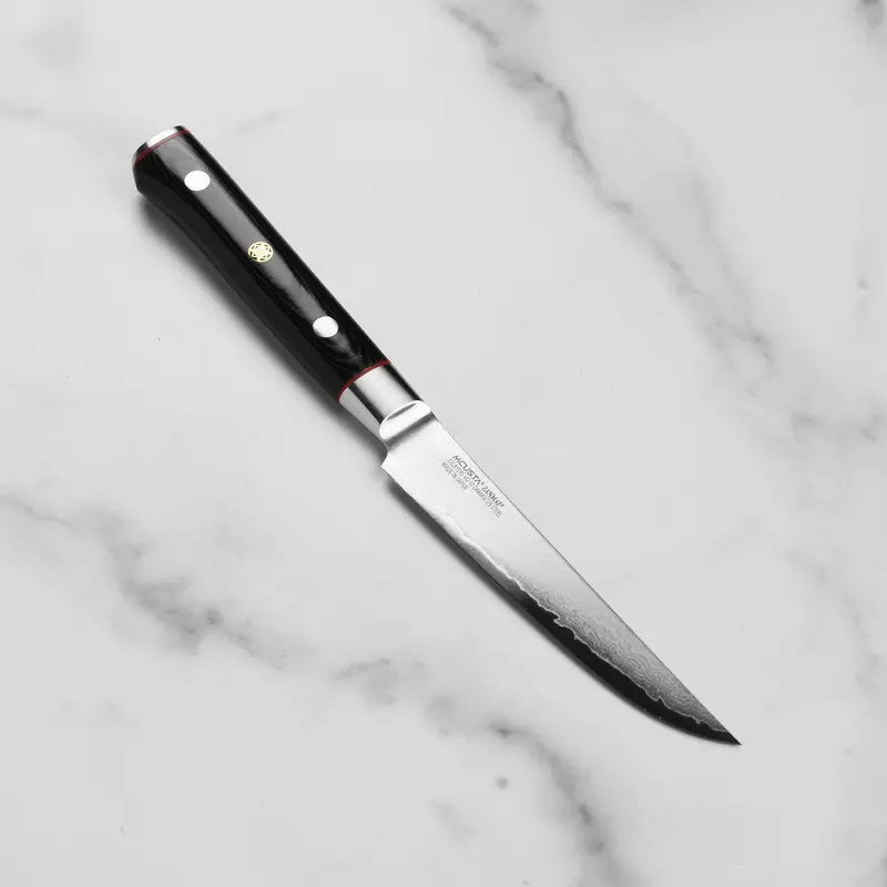 Zanmai Zebra Damascus Steak Knife – 4.7 Inch 1