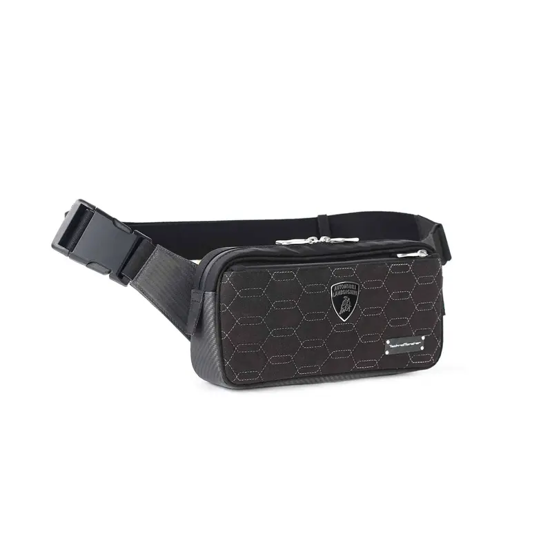 Zingo Carbon Fiber & Alcantara® Waist Bag 1