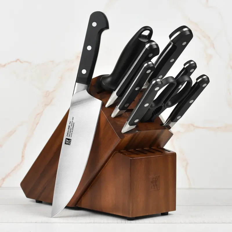 Zwilling Pro 10-Piece Forged Knife Block Set 1