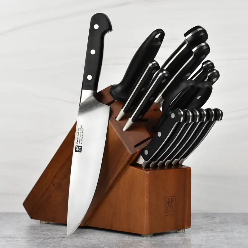 Zwilling Pro 16-Piece Forged Knife Block Set 1