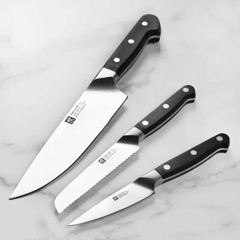 Zwilling Pro 3-Piece Essential Knife Set – Chef’S, Paring & Utility 1
