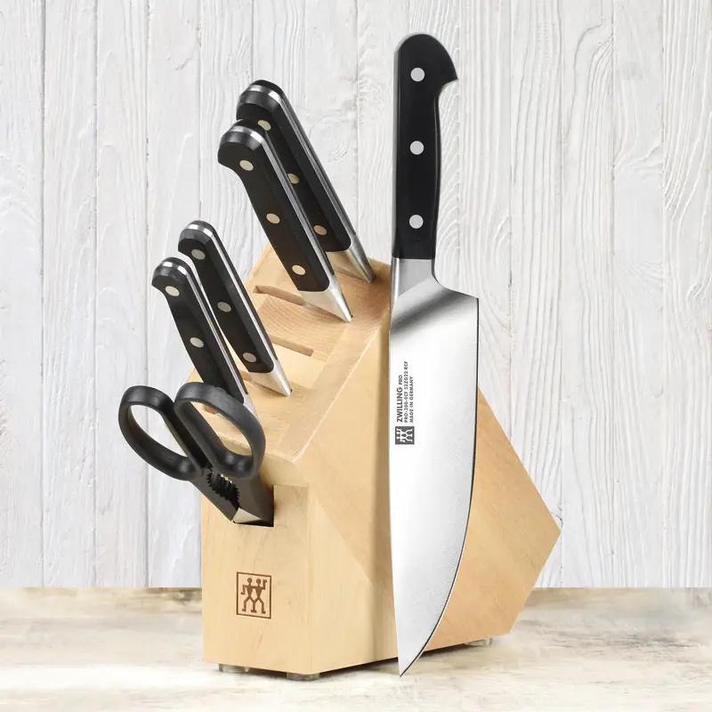 Zwilling Pro Studio Knife Block Set — 7-Piece Organized Storage 1