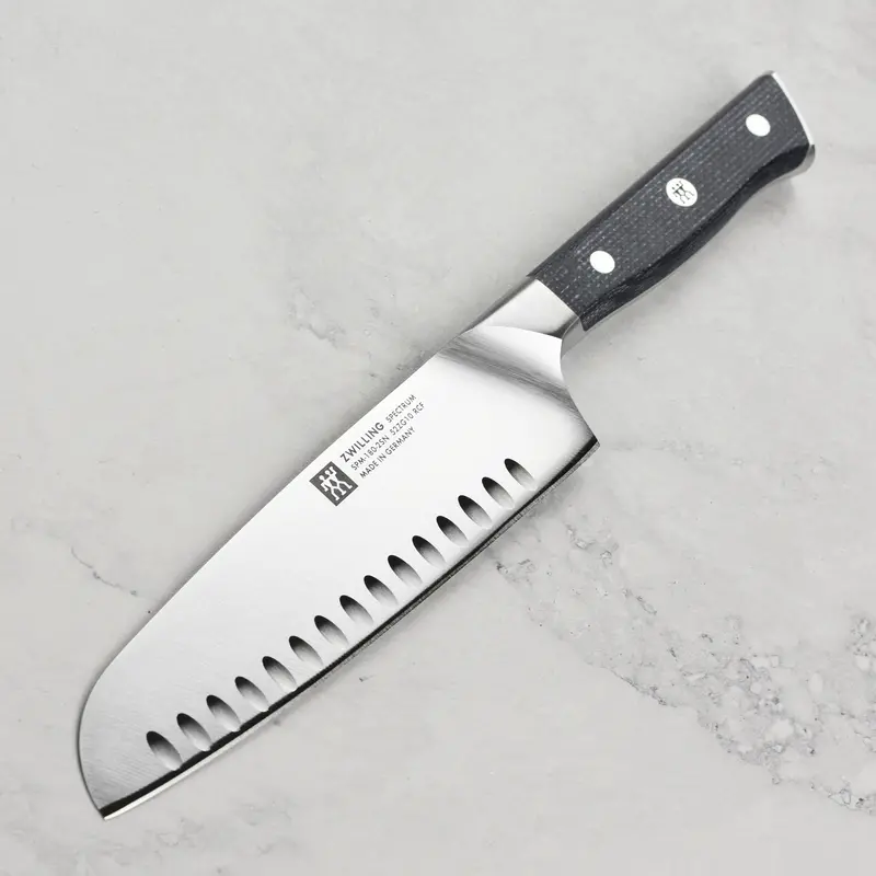 Zwilling Spectrum 7-Inch Hollow-Edge Santoku Knife 1