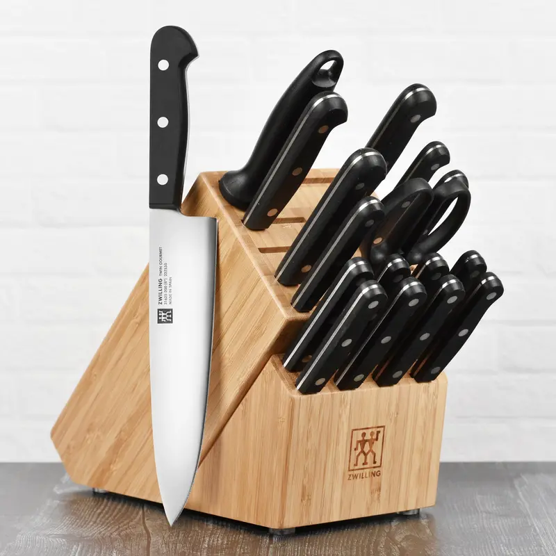 Zwilling Twin Gourmet 18-Piece Forged Knife Block Set 1